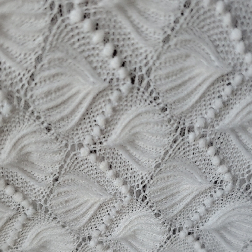 Elegant White Lace Blouse - Picture 5 of 10